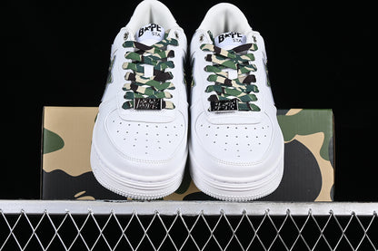 BAPE Bapesta 'White Camo'