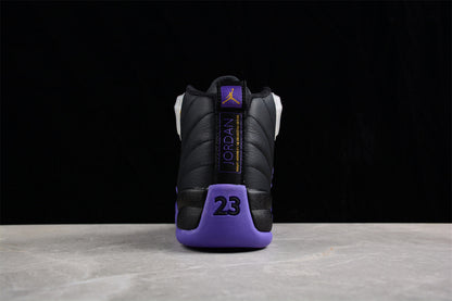 Air Jordan Retro 12 Black/Flied Purple