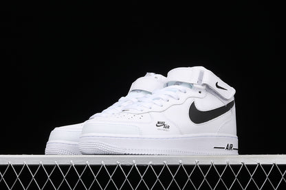 Air Force One Mid 07 White-Black