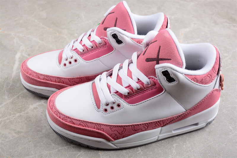 Air Jordan Retro 3 White/Pink