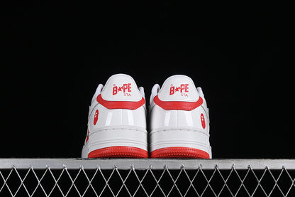 BAPE Bapesta #6 'Patent Leather Pack - Red'