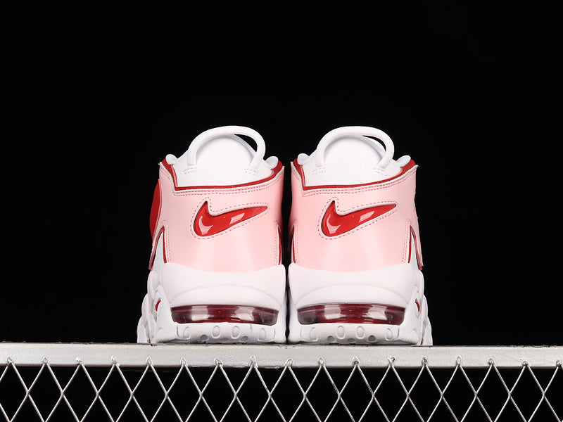 Air More Uptempo 96 QS White/Soft Pink-Varsity Red