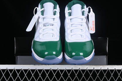 Air Jordan Retro 11 White-Green