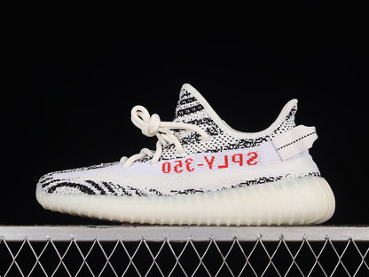 Adidas Yeezy Boost 350 V2 Zebra White/Core Black-Red