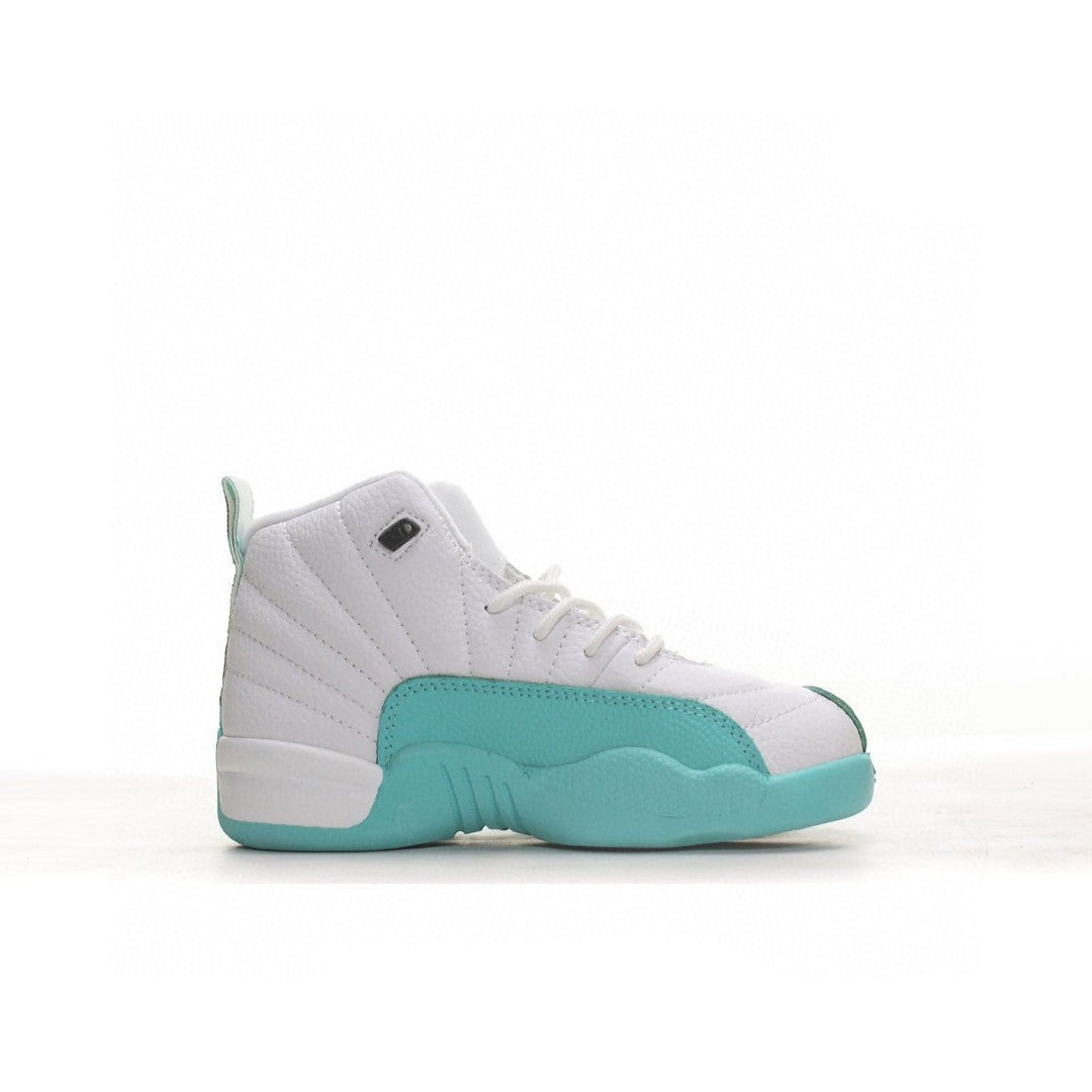 Kids Air Jordan Retro 12 'Light Aqua'