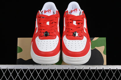 BAPE Bapesta Os Ladies 'White Red'