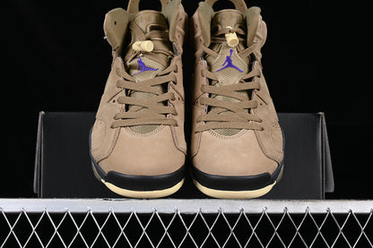 Air Jordan Retro 6 Gore-Tex Brown Kelp Brown-Black