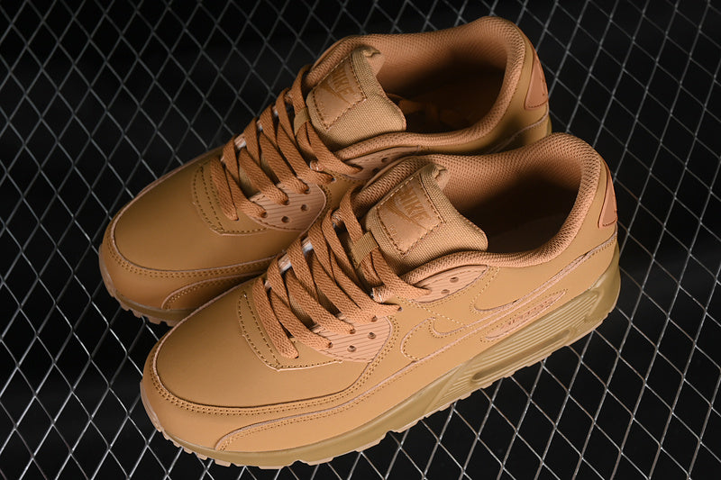 Air Max 90Premium Flax/Gum Light Brown-Wheat