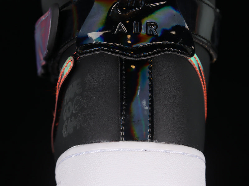 Air Force One High Have A Good Game Black/White-Multi Color