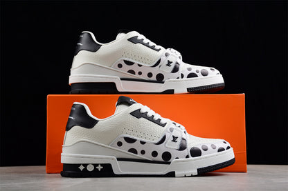 Louis Vuitton X Trainer Yayoi Kusama Black White