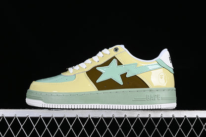 BAPE Bapesta #2 'White Brown-Beige'