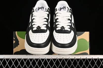 BAPE Bapesta Os Ladies 'White Black'