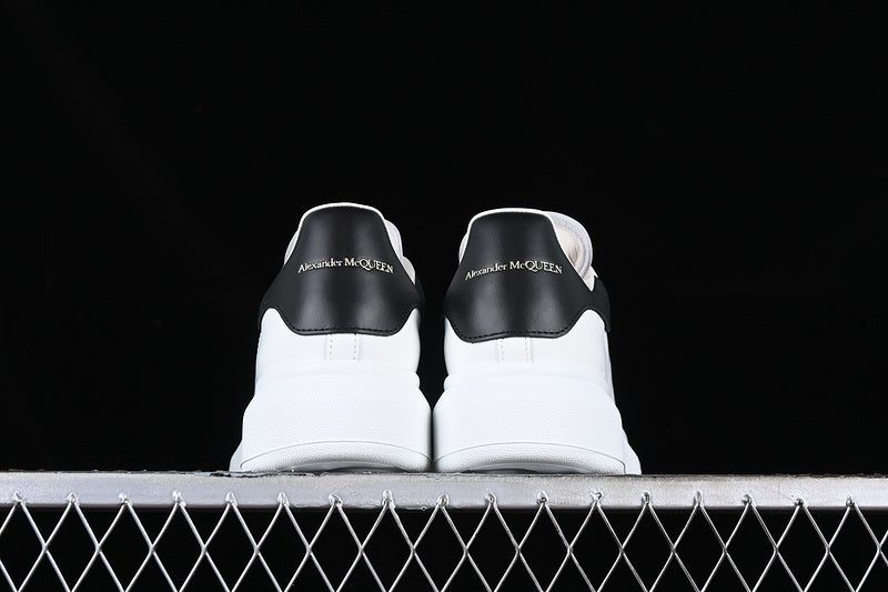 Alexander McQueen Oversized White-Gloss Black