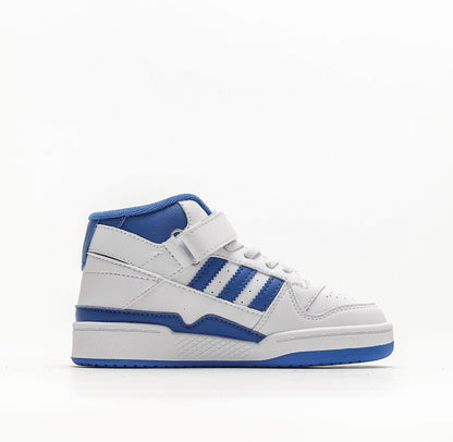 Kids Adidas Forum Mid Junior 'White Blue'