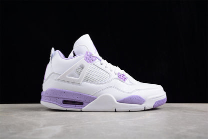 Air Jordan Retro 4 GS Cacao Wow White-Pink