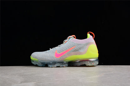 Air Vapormax 2021 Flyknit Neon Photon Dust/Bright Mango Volt-Hyper Pink