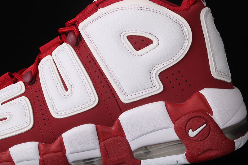 Air More Uptempo X Supreme Varsity Red-White