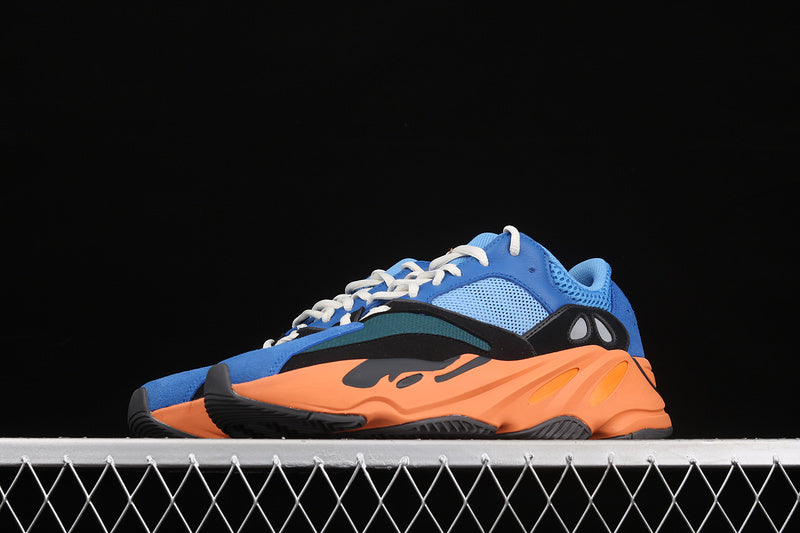 Adidas Yeezy Boost 700 Bright Blue/Core Black-Orange