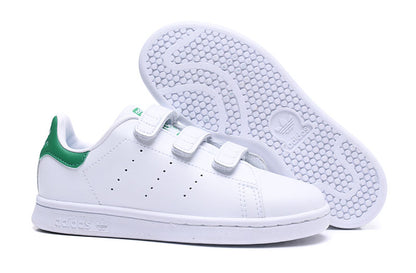 Kids Adidas Originals X Stan Smith Comfort White Green