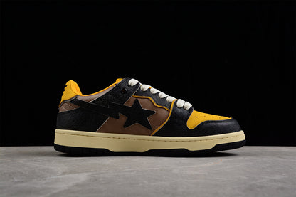 BATHING APE®  Sk8 Sta 'Black Yellow'