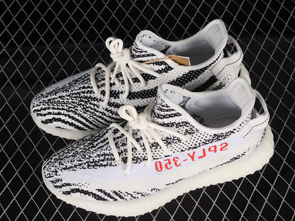 Adidas Yeezy Boost 350 V2 Zebra White/Core Black-Red