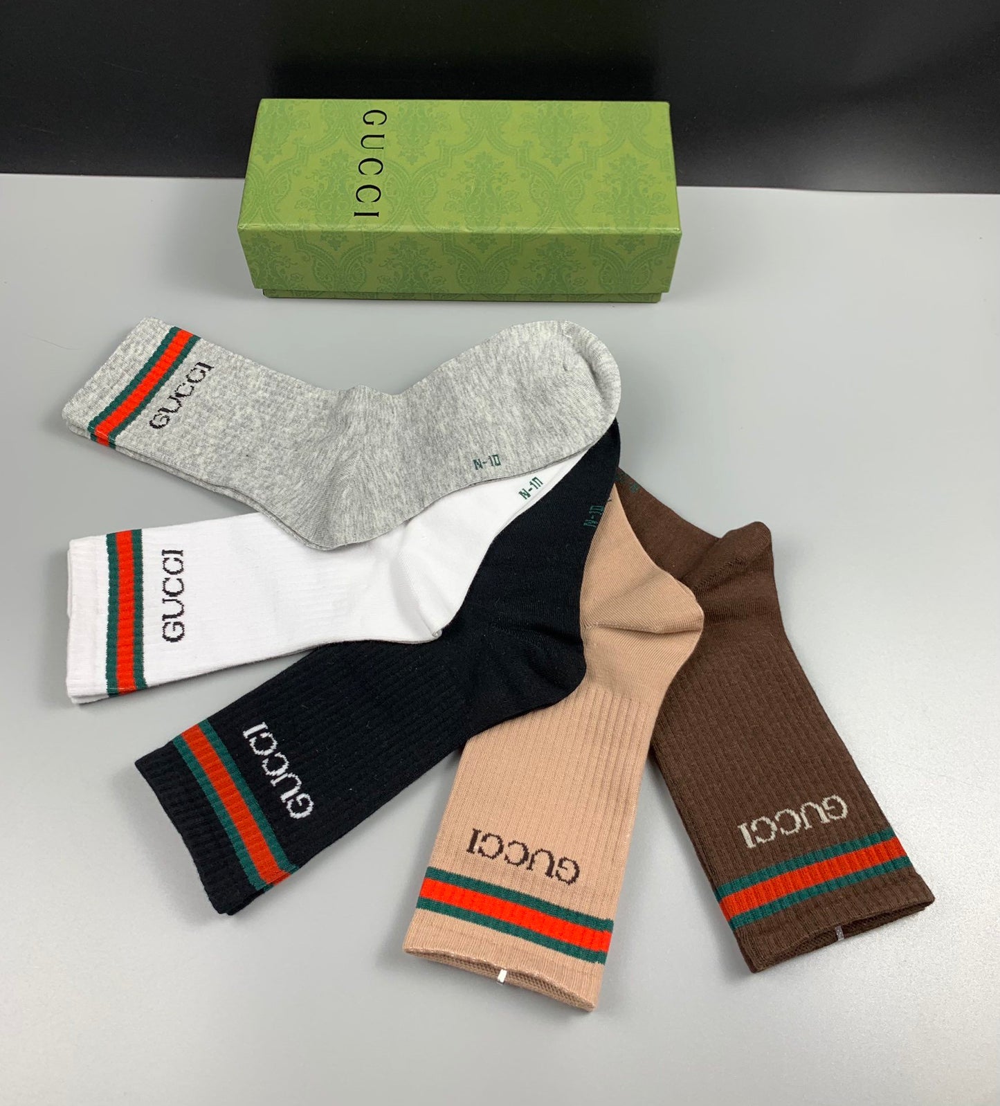 Gucci High Socks 5 Pack