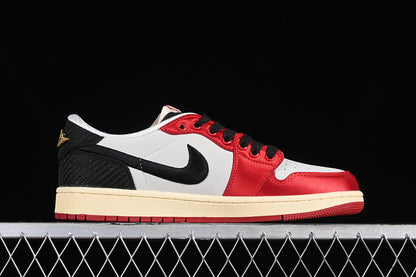 Air Jordan Retro 1 Low Trophy Room/Away Sail/Black-Varsity Red