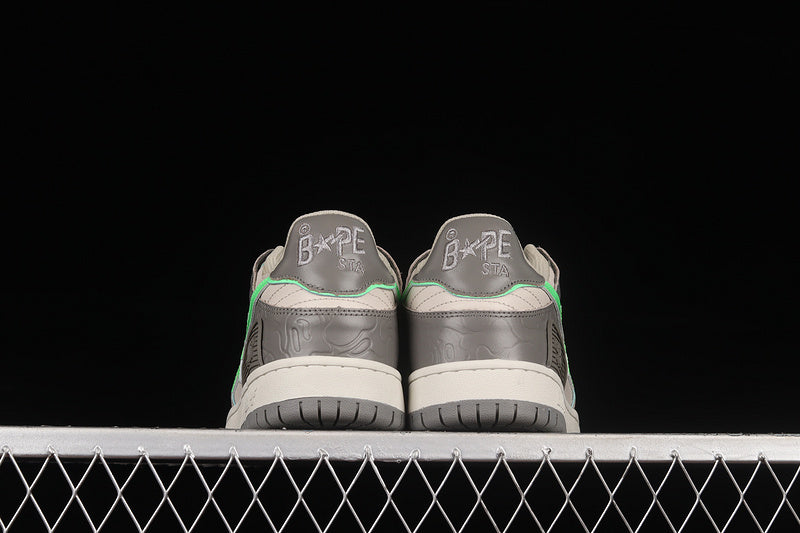 A BATHING APE® Sk8 Court Sta 'Grey Green'