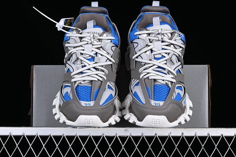 Balenciaga Track Blue/Dark Grey-White