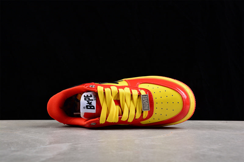 BAPE Bapesta X Marvel 'Comic Iron Man'