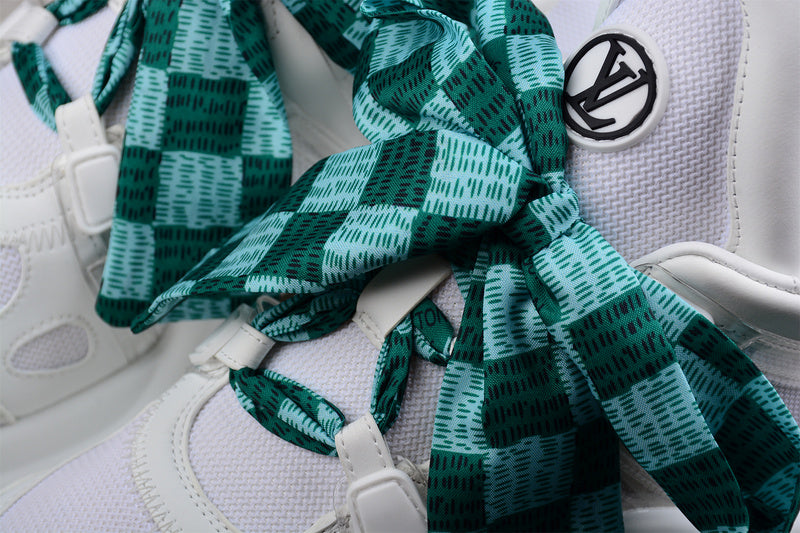 Louis Vuitton Archlight Trainer White Green 'Special Edition'