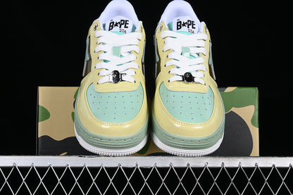 BAPE Bapesta #2 'White Brown-Beige'