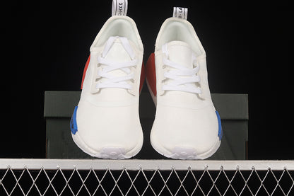 Adidas NMD R1 Cloud White/Blue-Red