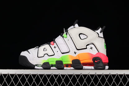 Air More Uptempo 96 Culture Of The Game White-Multi Color