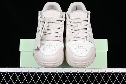 Off-White Out Of Office Calf Leather Triple White