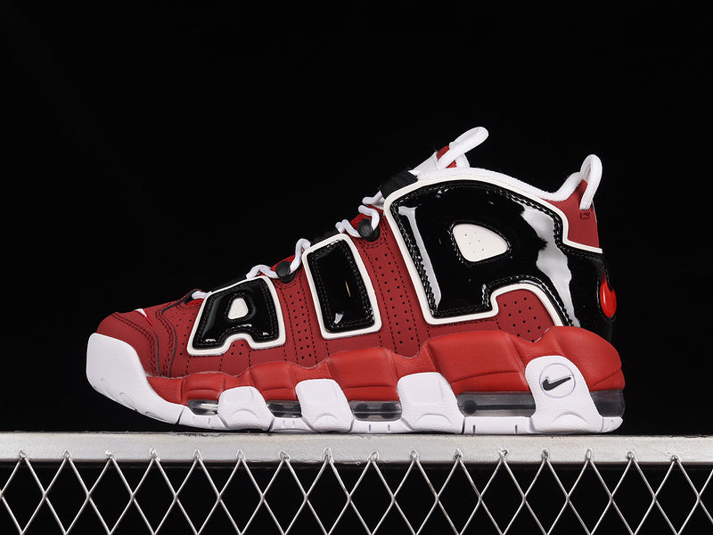 Air More Uptempo Bull's Varsity Red/White-Black