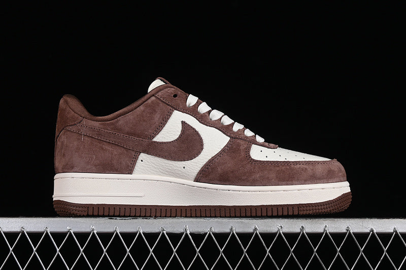 Air Force One Low X Louis Vuitton White-Brown