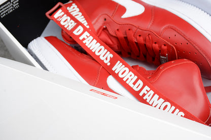 Air Force One High  X Supreme SP Varsity Red/White