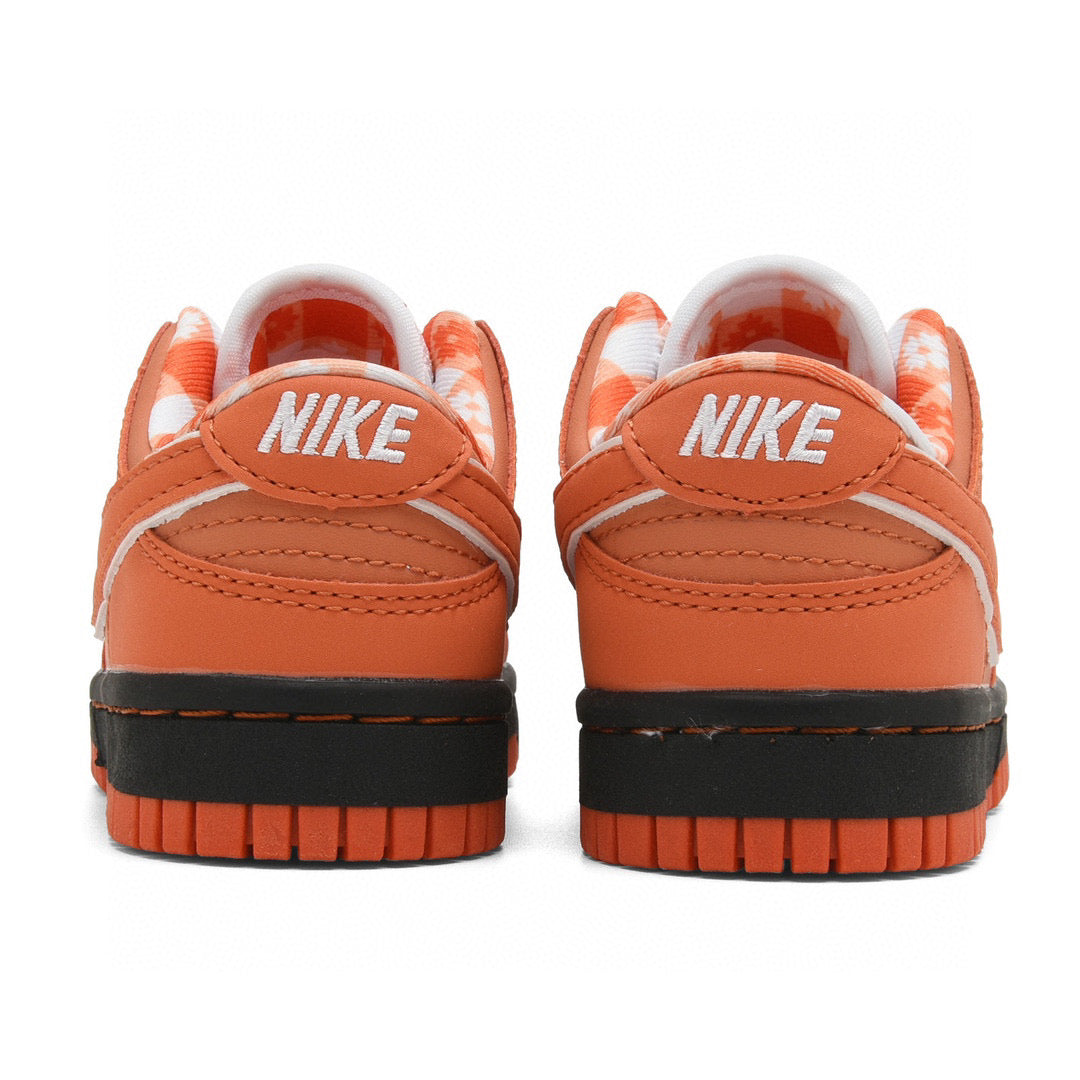 Kids Nike Dunk Low Concepts Orange Lobster