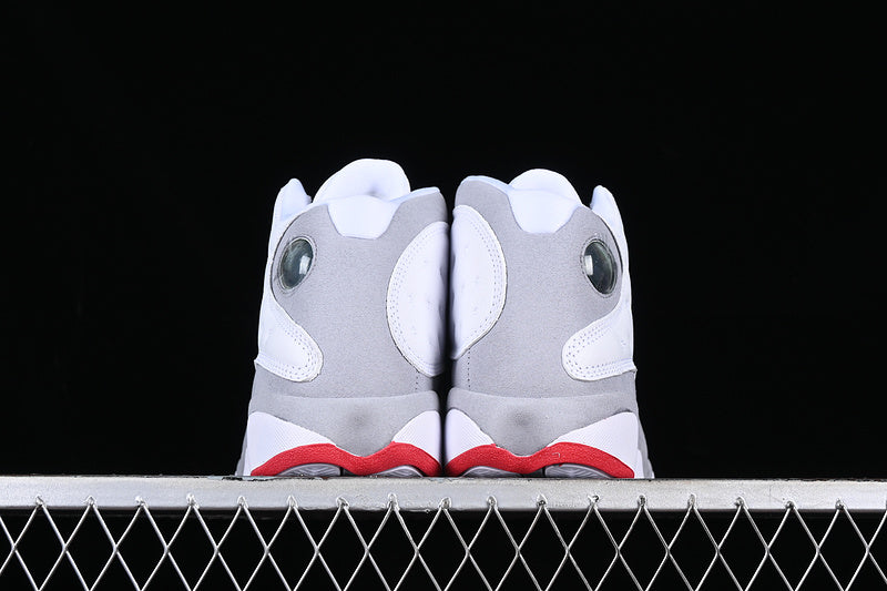 Air Jordan Retro 13 White/Grey-Red