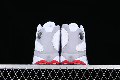 Air Jordan Retro 13 White/Grey-Red