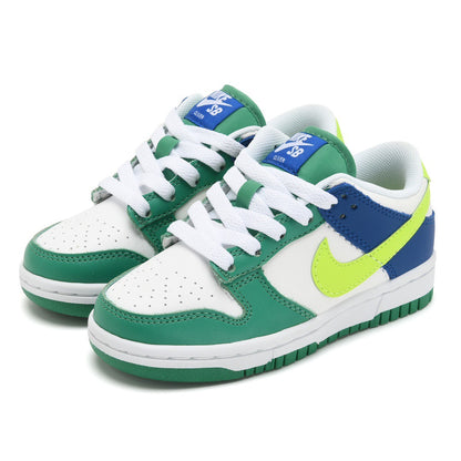 Kids Nike Dunk Low Stadium Green Game Royal