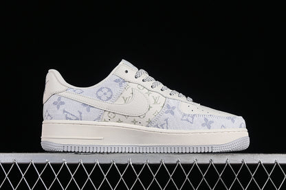 Air Force One  Low  X Louis Vuitton Sky Blue/White