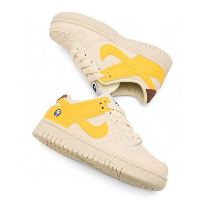 Kids Nike Dunk Low Banana Cream