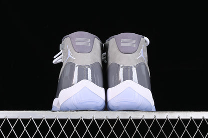 Air Jordan Retro 11 2021 Medium Grey/White -Cool Grey