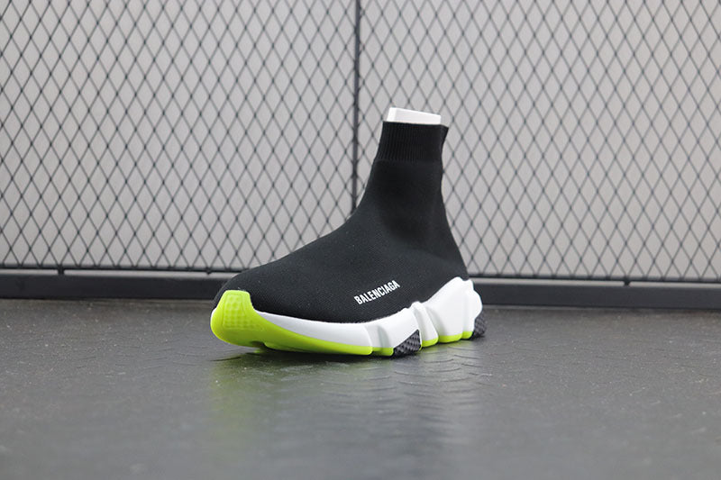 Balenciaga Speed 2.0 Black-White-Neon Green