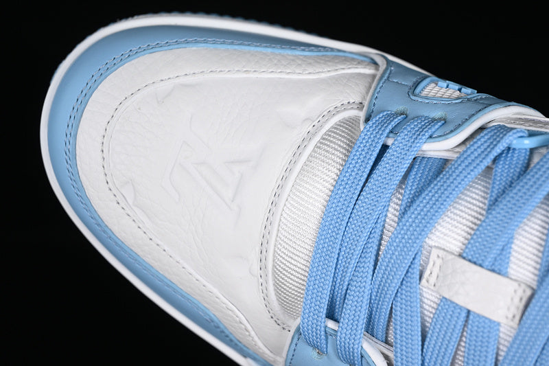 Louis Vuitton Trainer Baby Blue-White