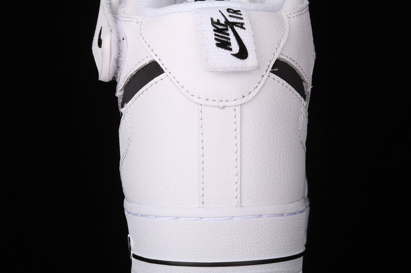 Air Force One Mid 07 White-Black