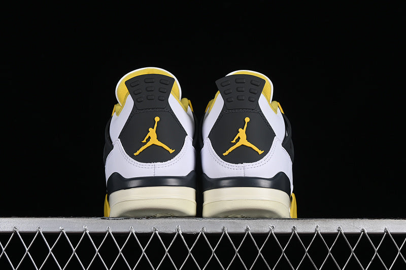 Air Jordan Retro 4  Vivid Sulfur White