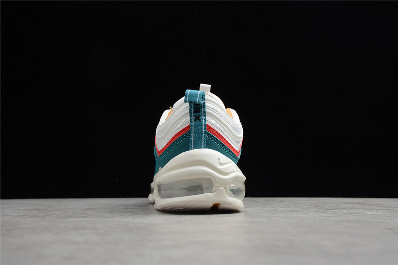 Air Max 97 TK By White/Green/Red-Gold